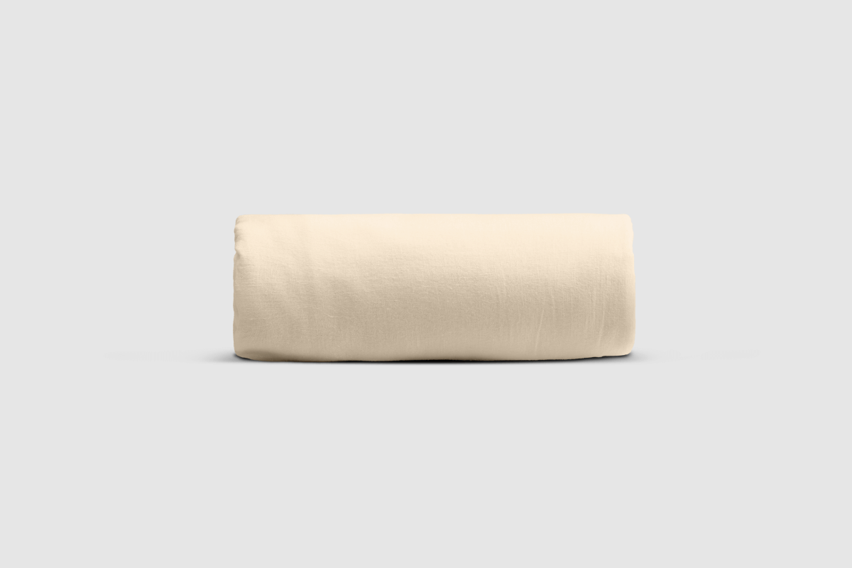 Alternative view of Linen Cotton Flat Sheet