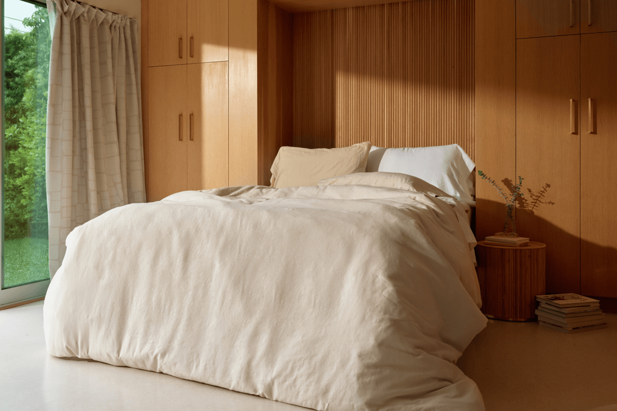 Linen Cotton Flat Sheet - Image 7