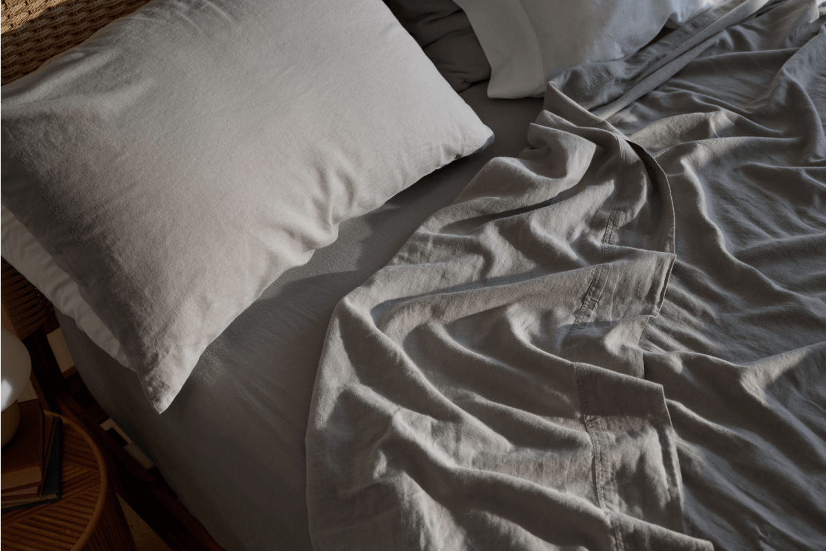 Linen Cotton Flat Sheet - Image 12