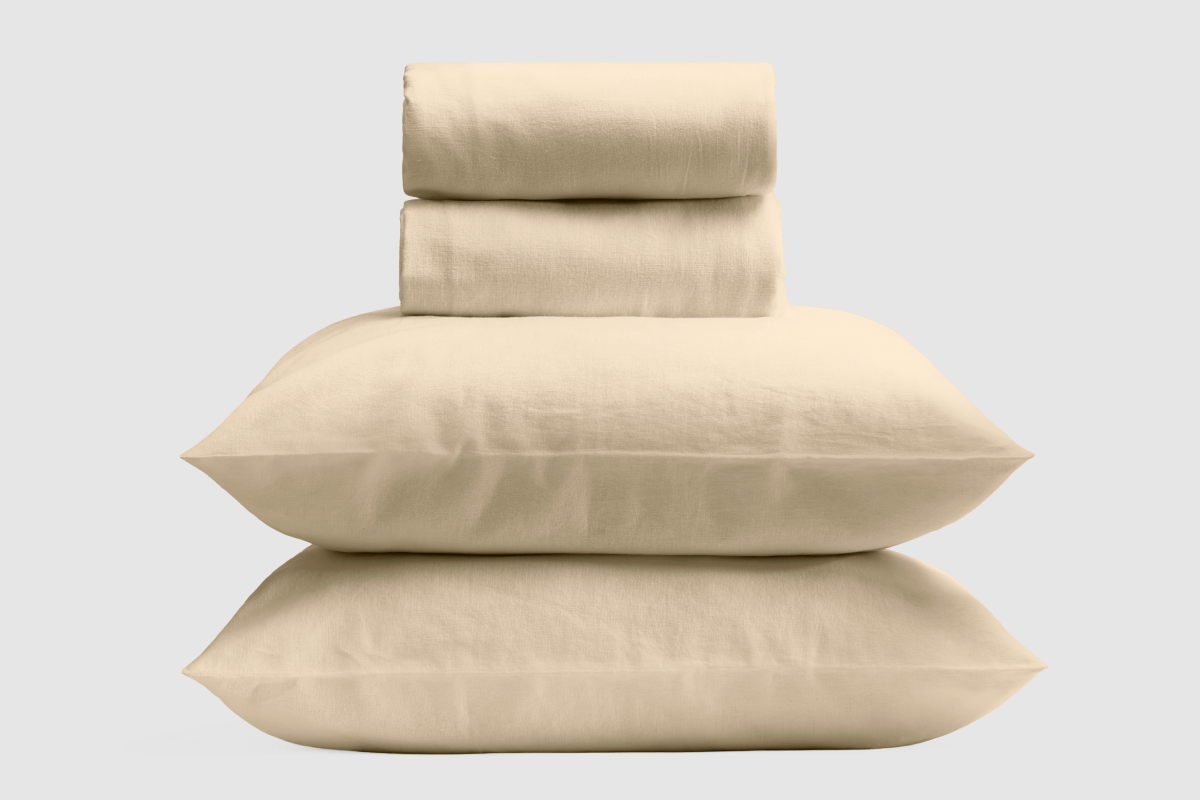 Linen Cotton Sheet Set - Image 7