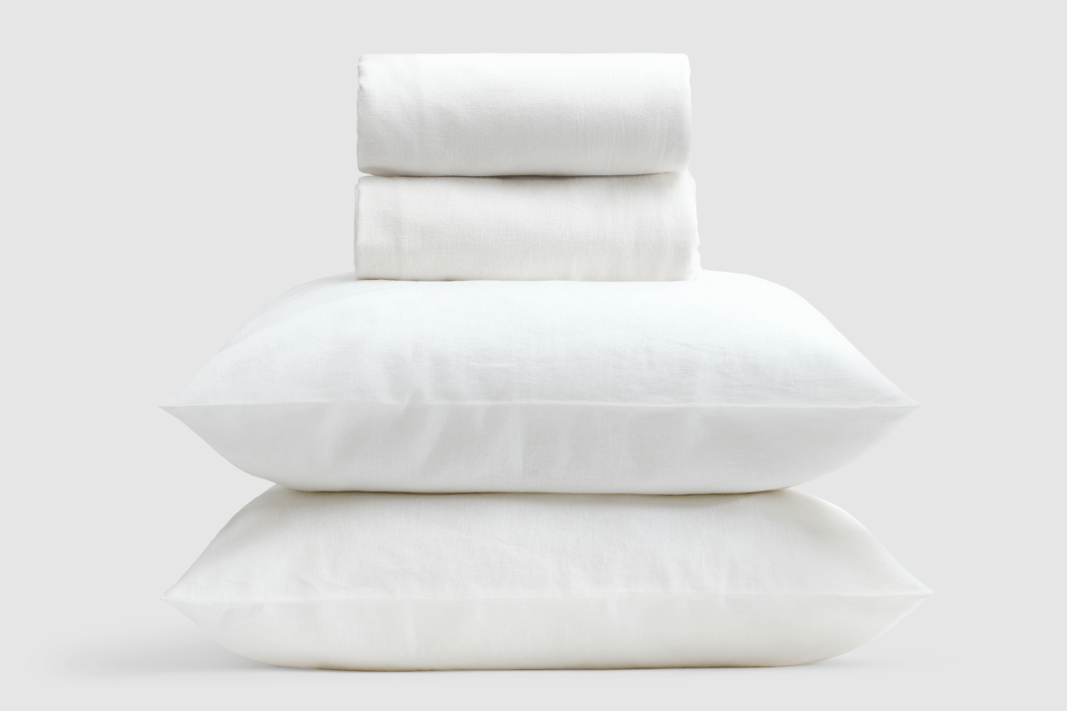 Linen Cotton Sheet Set - Image 3
